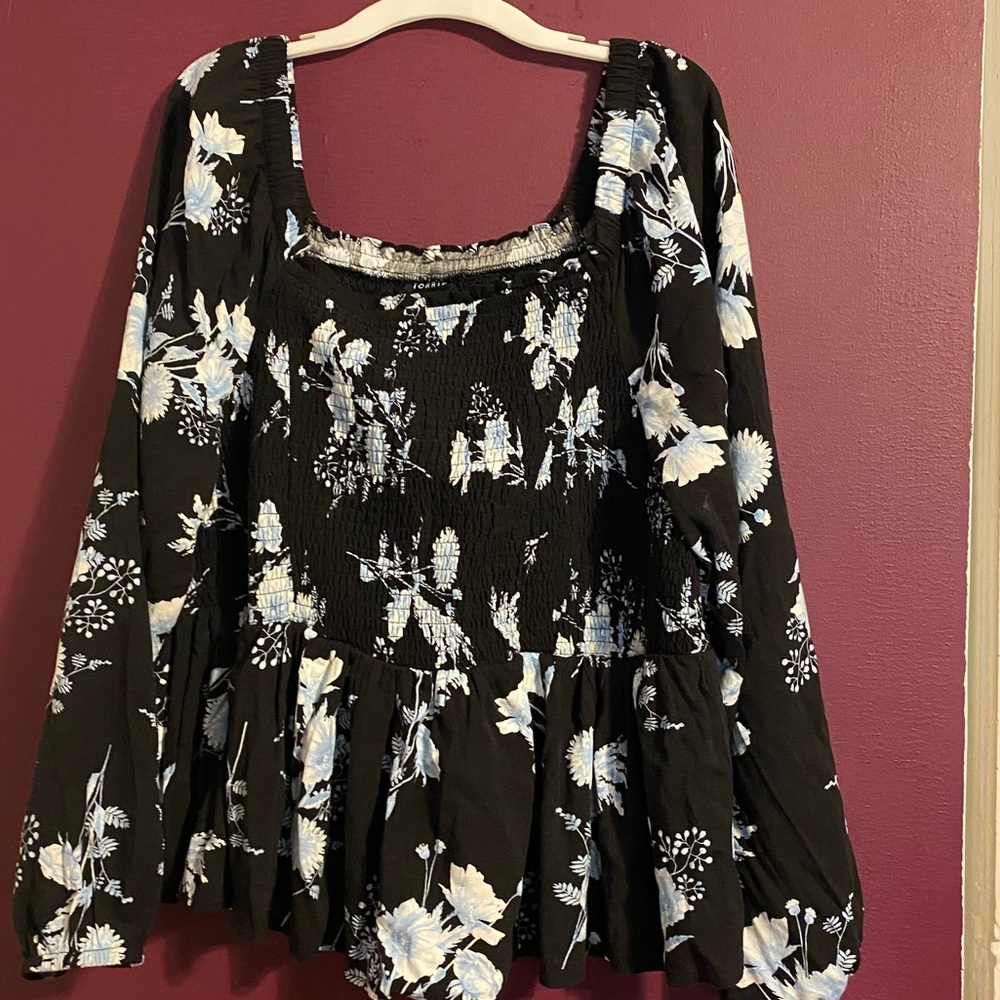 TORRID Long Sleeve Blouse